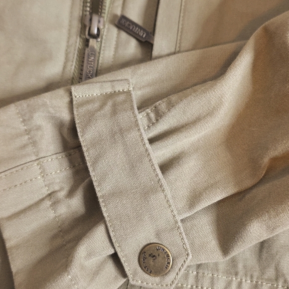 UNTUCKit Womens Military Jacket medium Green Olivio field outdoors Cotton - Picture 4 of 13